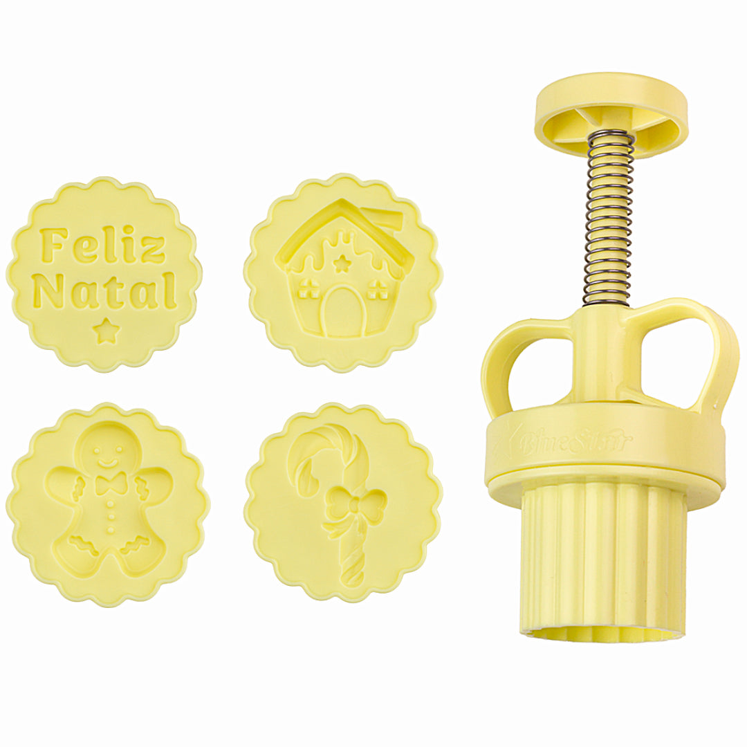 Sweet Christmas Brigadeiro Mold - 4 designs Set