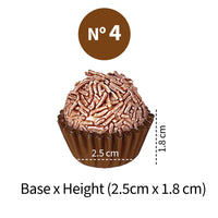 Thumbnail for Brown Mini Paper Cups (100 Count)
