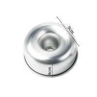 Thumbnail for Mini Decorative Aluminum Cake Pans – 4 Assorted Designs (3.5 x 1.6 in) 9 x 4 cm – Caparroz – Set of 4