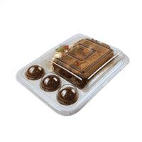 Thumbnail for Container for Slice Cake and 3 candies (5-Pack) White