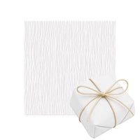 Thumbnail for Folhas de Papel Crepom para Embrulho de Bem Casados 15cm x 15cm Branco (40 Folhas)