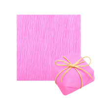 Thumbnail for Folhas de Papel Crepom para Embrulho de Bem Casados 15cm x 15cm Rosa Choque (40 Folhas)