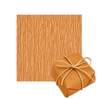 Thumbnail for Folhas de Papel Crepom para Embrulho de Bem Casados 15cm x 15cm Bronze (40 Folhas)
