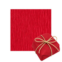 Thumbnail for Folhas de Papel Crepom para Embalagem de Bem Casados 15cm x 15cm Vermelho (40 Folhas)