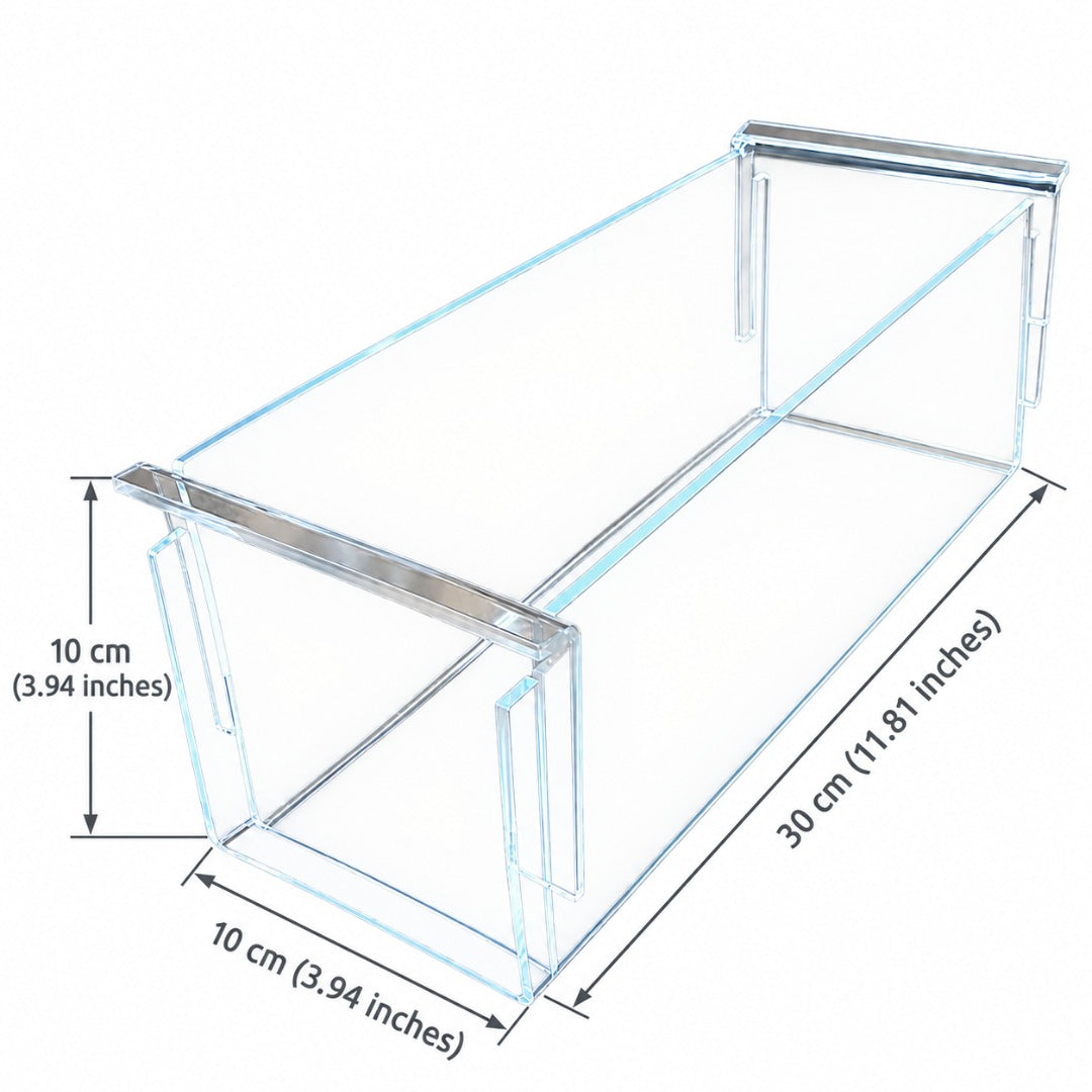 Acrylic Cake Display Mold – 30 × 10 × 10 cm (11.81 × 3.94 × 3.94 in)
