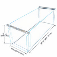 Thumbnail for Acrylic Cake Display Mold – 30 × 10 × 10 cm (11.81 × 3.94 × 3.94 in)