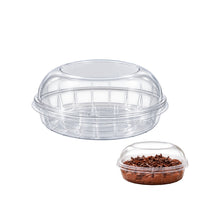 Thumbnail for BWB 33.8 fl oz (1 L) Oblong Dessert Container with Dome Lid – 10-Pack