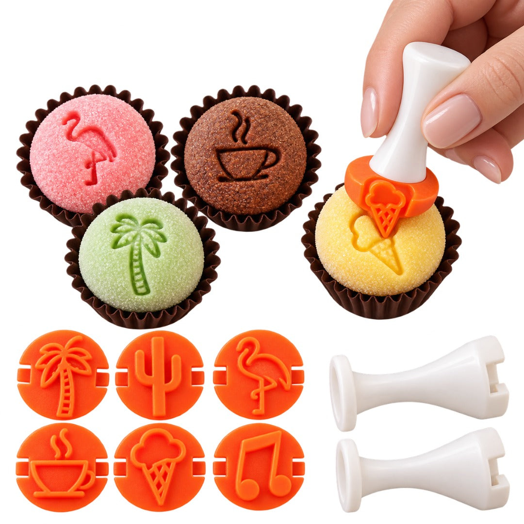 "Miscellaneous #3" Embossing Candy Stamp Set  (8 pieces) Diversos 3