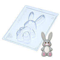 Thumbnail for 3D Easter Bunny 3-Part Chocolate Mold (Porto Formas)