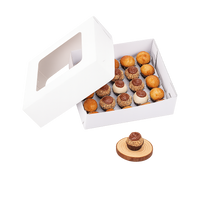 Thumbnail for Clear-Window Box for 25 Candies or Brigadeiros – With Removable Tray | Pack of 10 Units