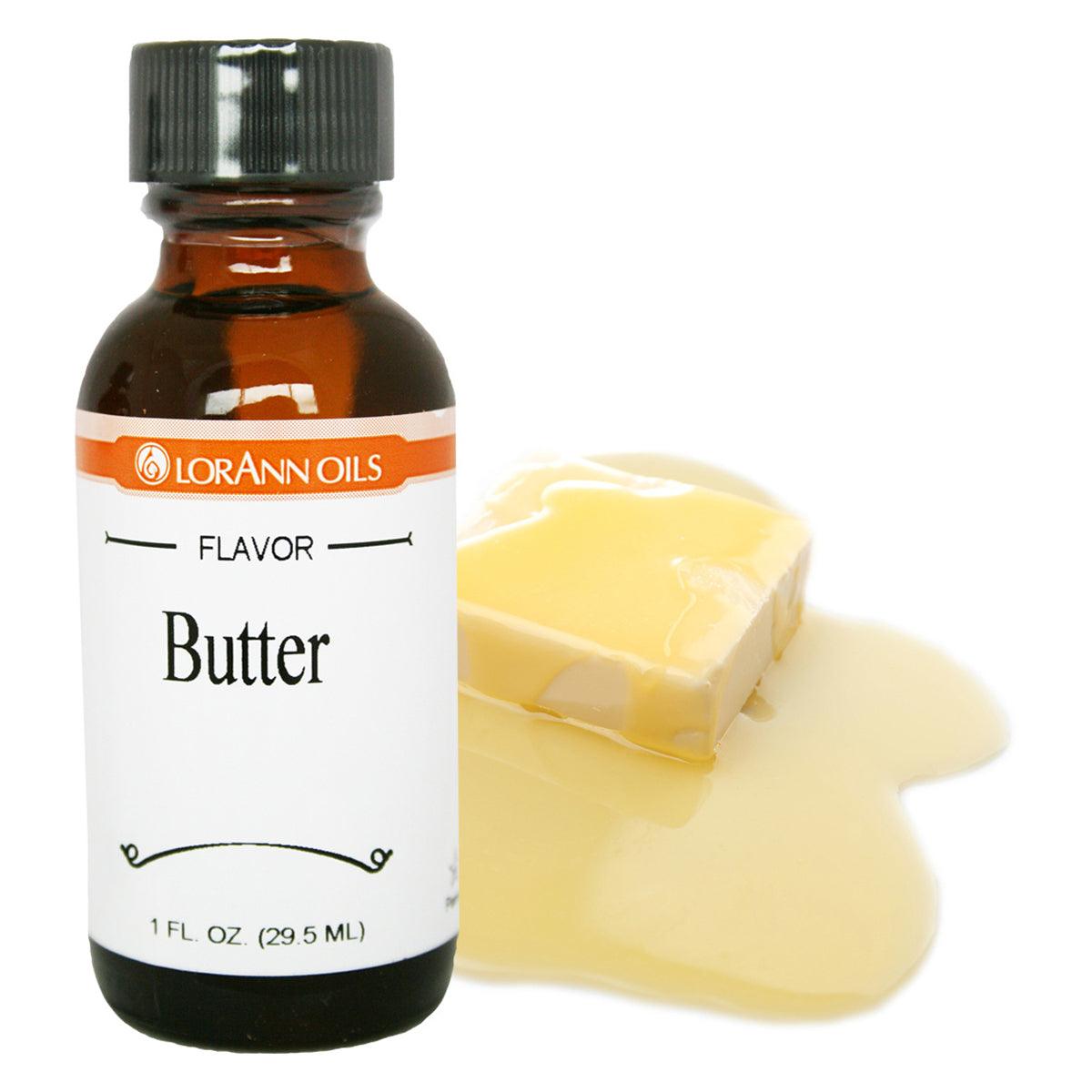 Butter Flavor 1 oz. (29.57 ml) - ViaCheff.com