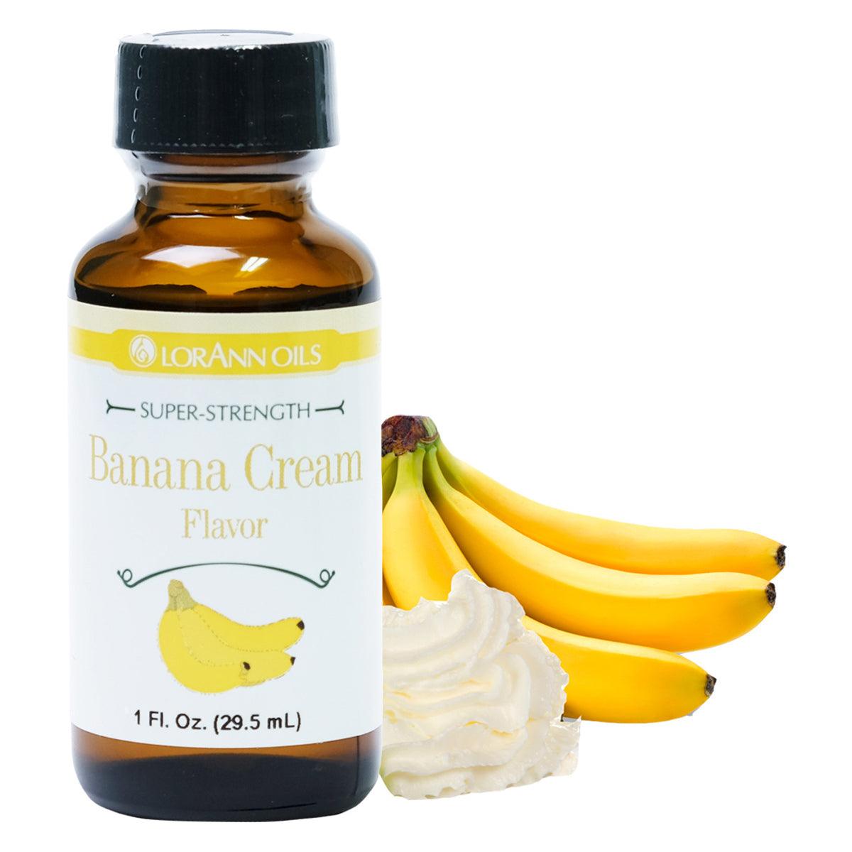 Banana Cream Flavor 1 oz. (29.57 ml) - ViaCheff.com