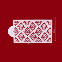 Thumbnail for Cake Stencil Design #04 - ViaCheff.com