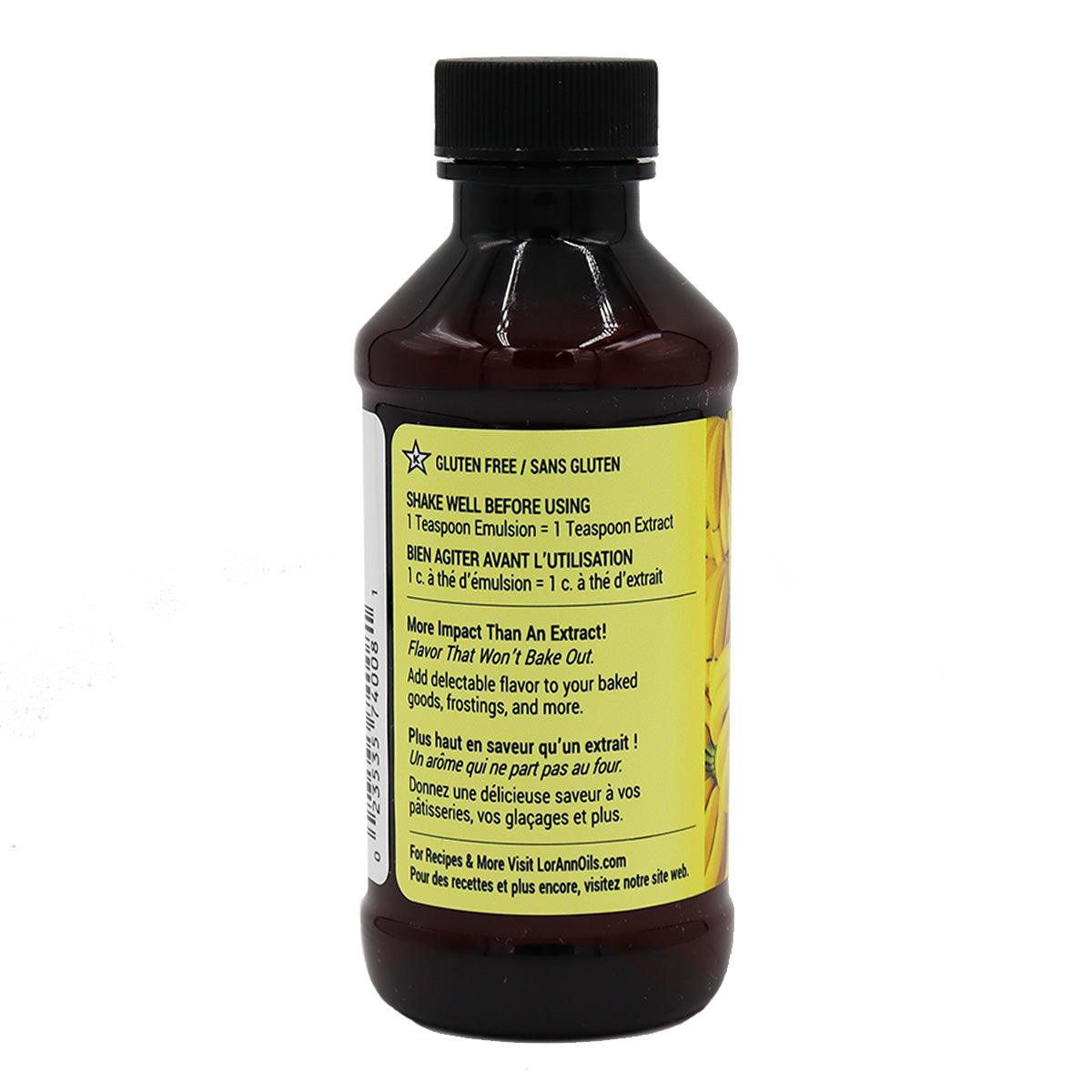 Banana Emulsion 4 fl oz (118ml) - ViaCheff.com