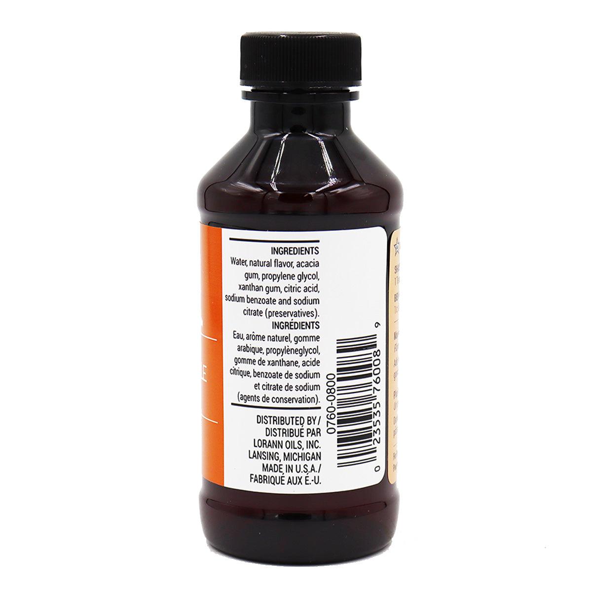 Natural Orange Bakery Emulsion 4 fl oz (118ml) - ViaCheff.com