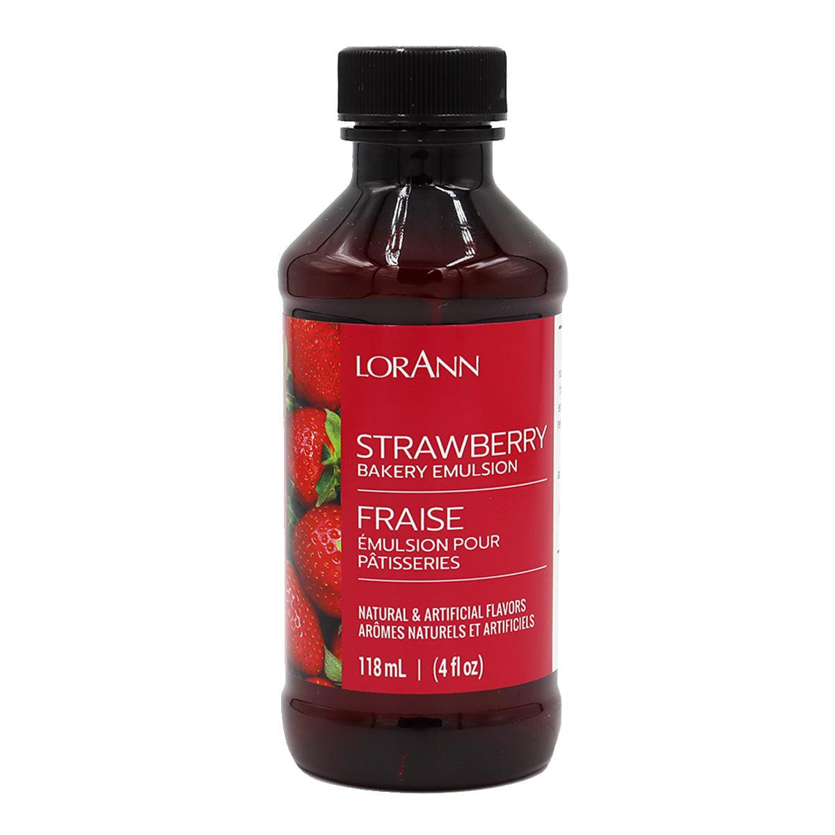 Strawberry Emulsion 4 fl oz (118ml) - ViaCheff.com