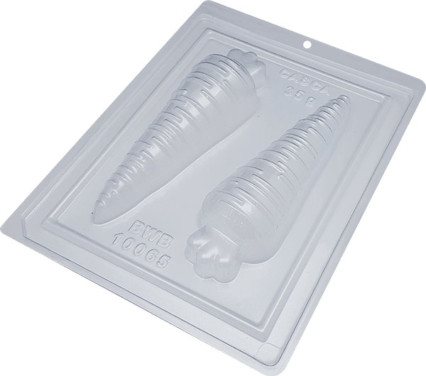 Carrot Shell 3-Part Chocolate Mold (BWB) - ViaCheff.com