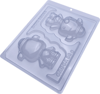 Thumbnail for Piggy 3-Part Chocolate Mold (BWB) - ViaCheff.com