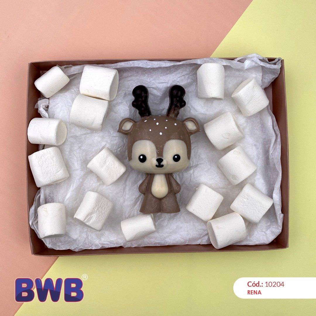 Little Reindeer 3-Part Chocolate Mold (BWB) - ViaCheff.com