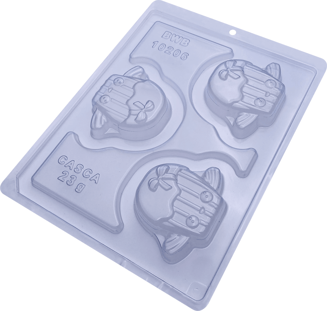 Cutie Cactus 3-Part Chocolate Mold (BWB) - ViaCheff.com