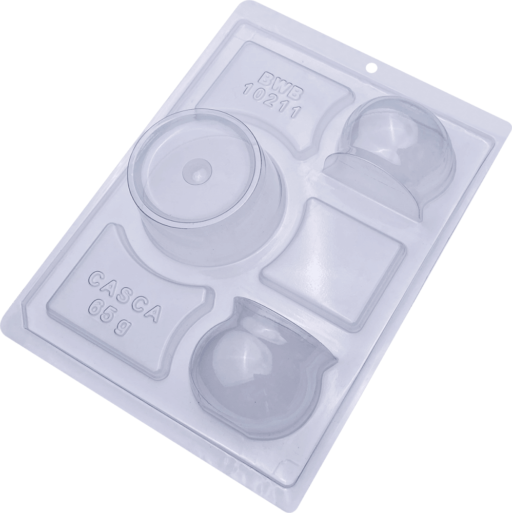Witch's Cauldron 3-Part Chocolate Mold (BWB) - ViaCheff.com