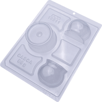 Thumbnail for Witch's Cauldron 3-Part Chocolate Mold (BWB) - ViaCheff.com