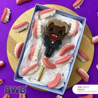 Thumbnail for Kid Dracula Lollipop 3-Part Chocolate Mold (BWB) - ViaCheff.com