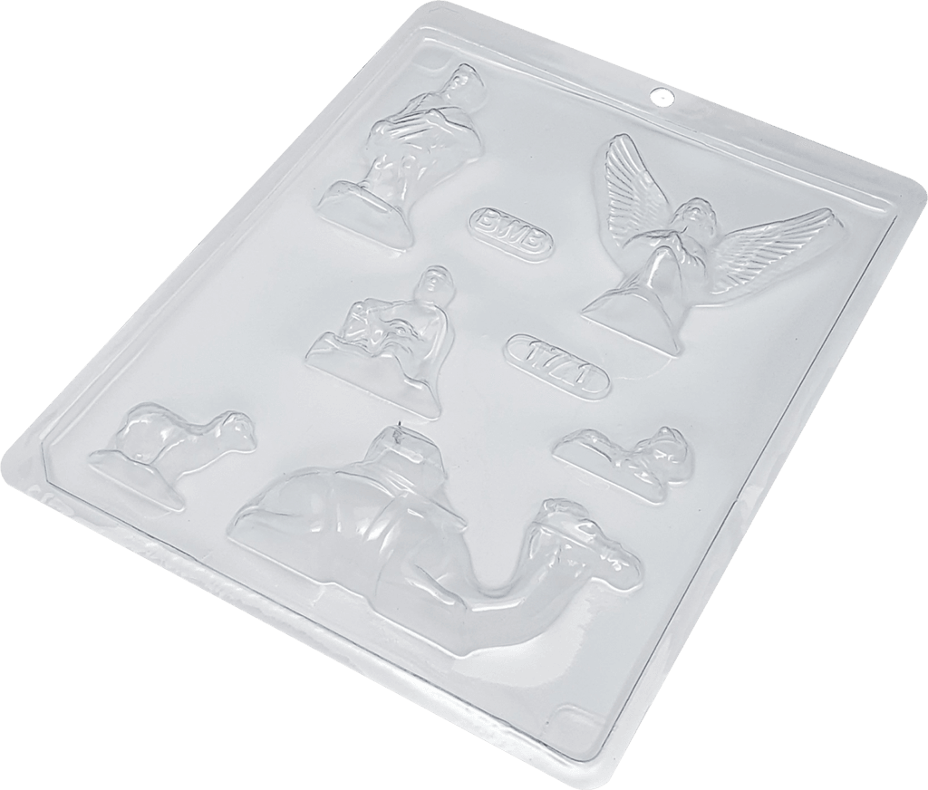 Nativity Scene Standard Chocolate Mold - ViaCheff.com