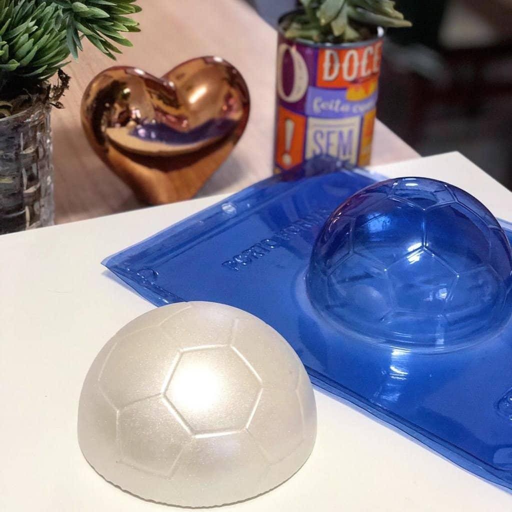 Big Soccer Ball 300g Shell Chocolate Mold - ViaCheff.com