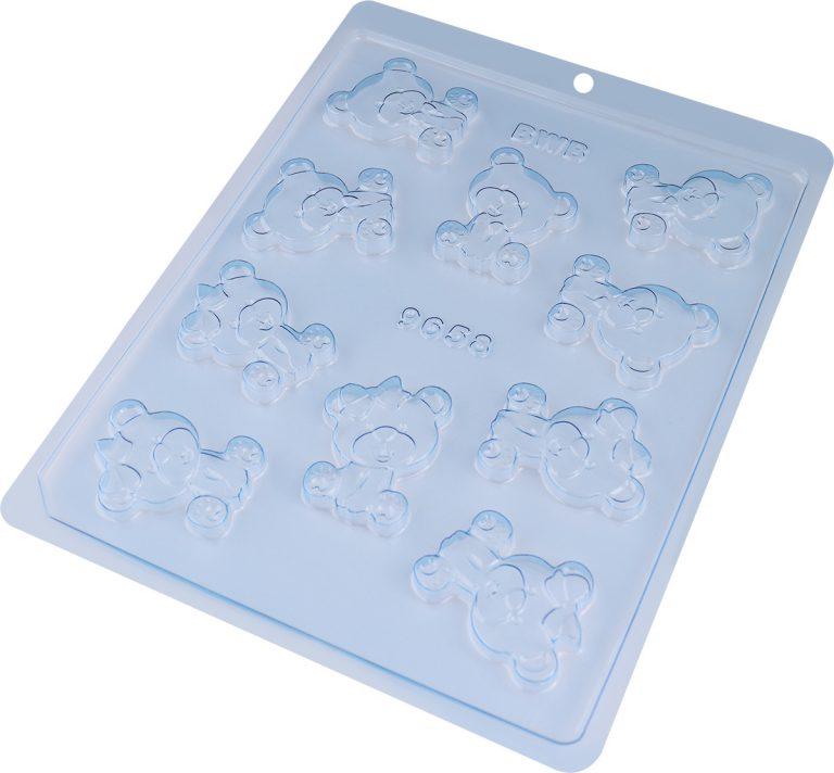 Bear Gender Reveal Standard Chocolate Mold - ViaCheff.com