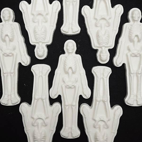 Skeleton Standard Chocolate Mold (BWB) - ViaCheff.com