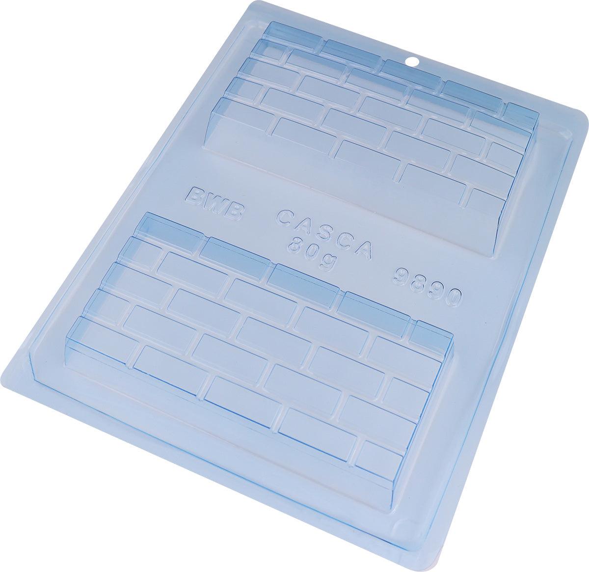Brick Bar 3-Part Chocolate Mold (BWB) - ViaCheff.com