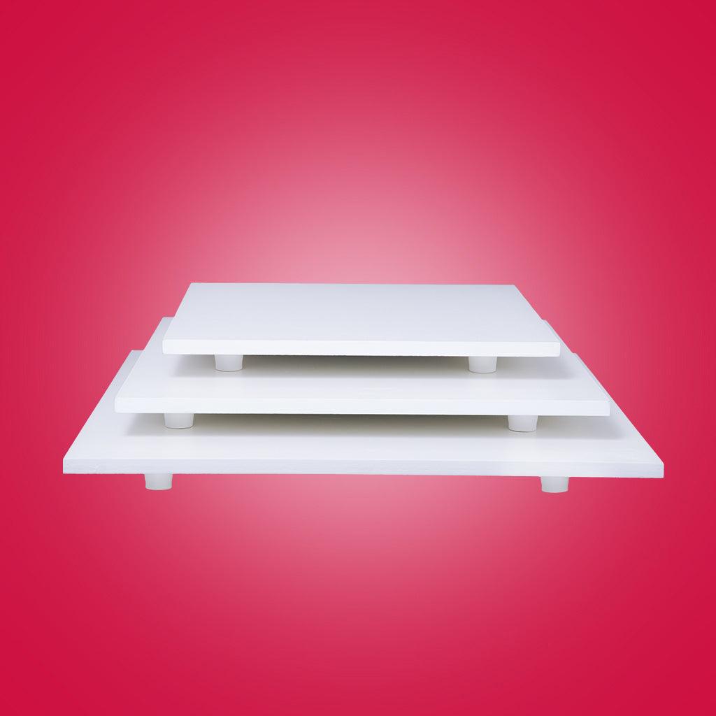 Square MDF 9.8 inches (25cm) Cake Board-9mm thick - ViaCheff.com