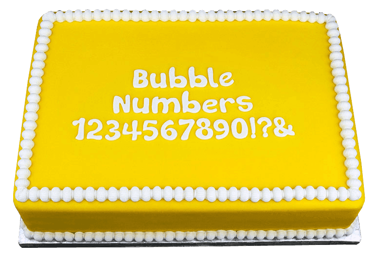 Bubble Numbers Flexabet - ViaCheff.com