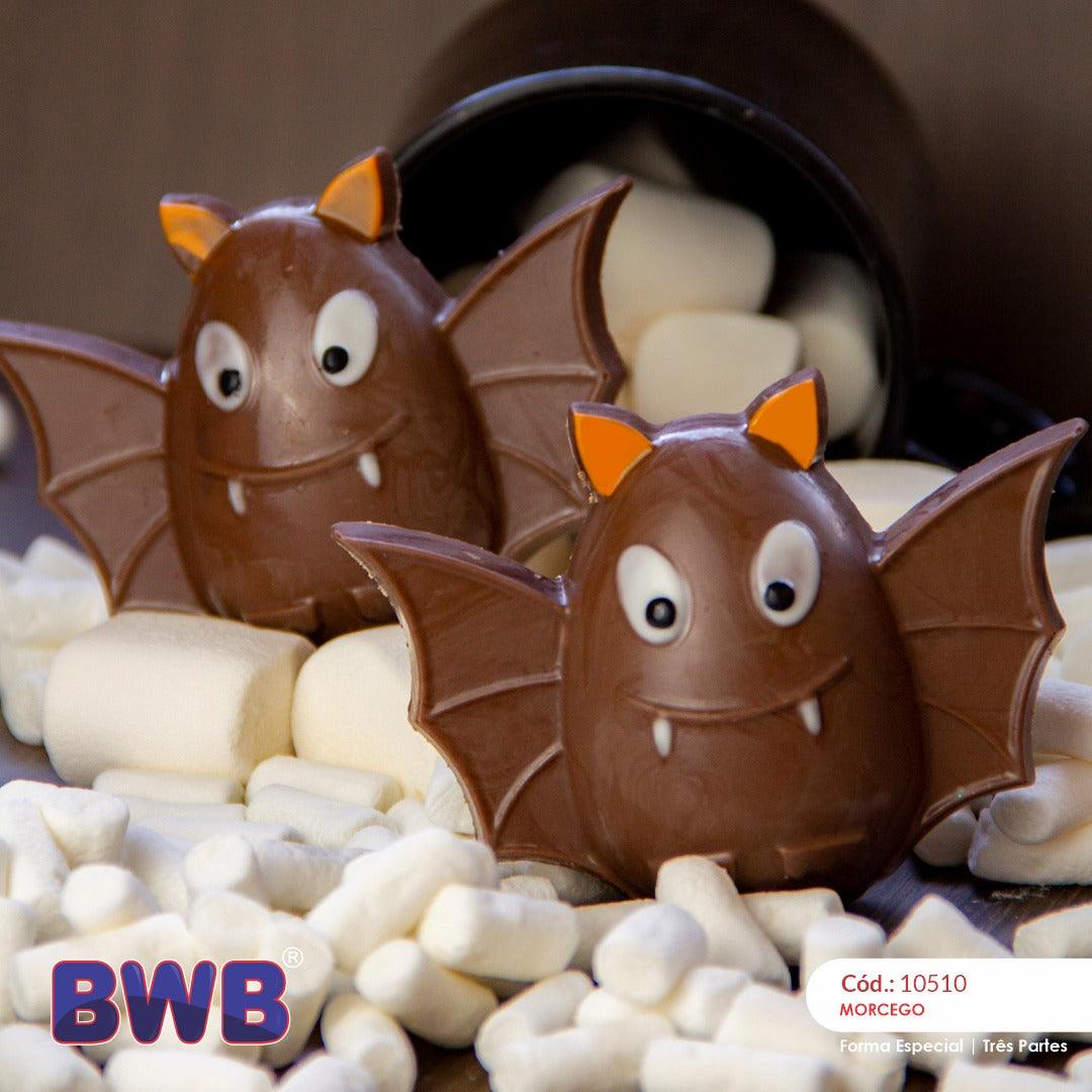 Bat 3-Part Chocolate Mold - ViaCheff.com
