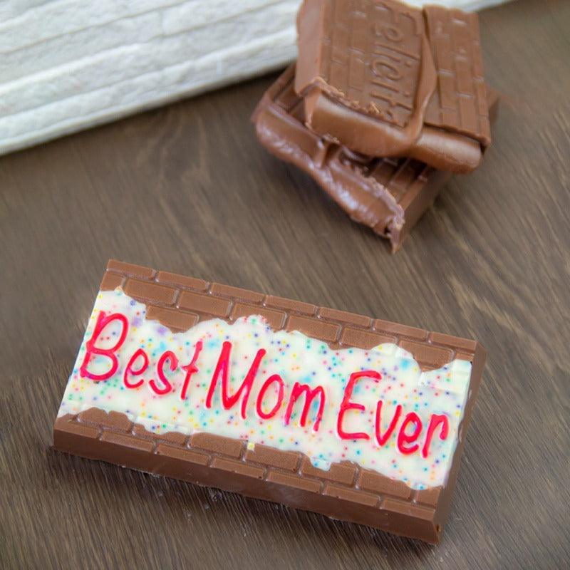 Best Mom Ever Bar 3-Part Chocolate Mold (BWB) - ViaCheff.com