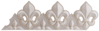 Thumbnail for Fleur De Lis Border Mold - ViaCheff.com