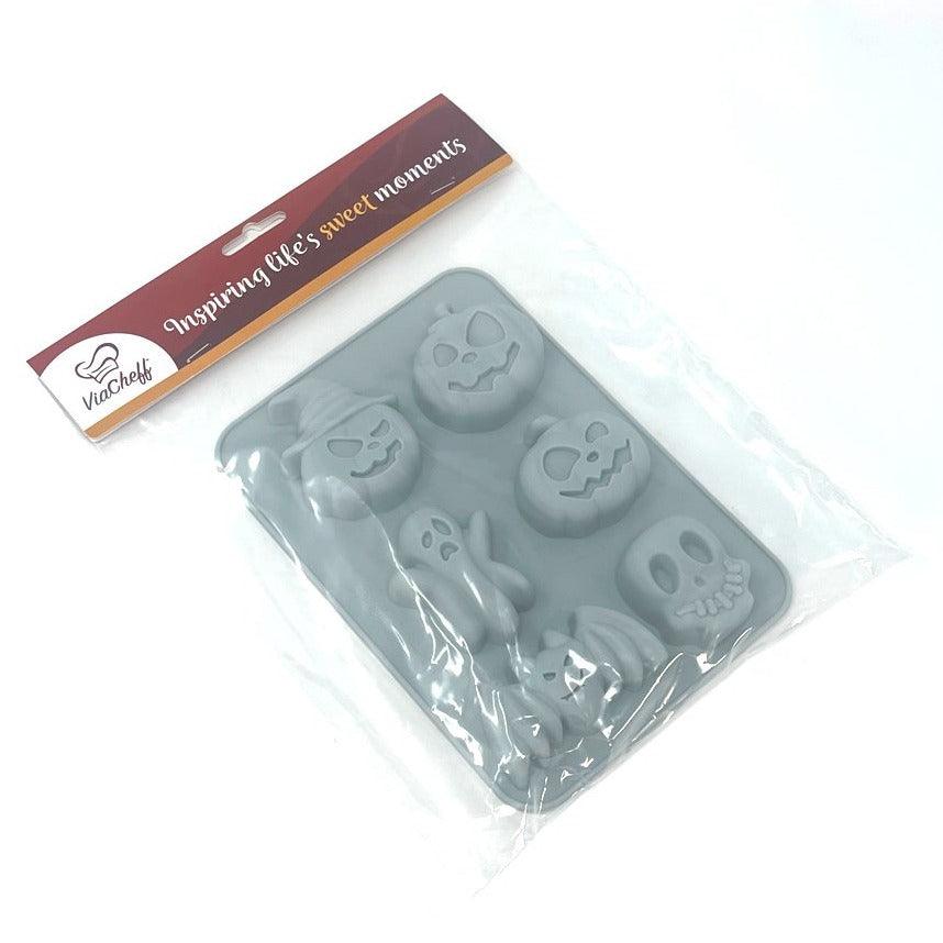 Halloween Silicone Mold with 6 Freaky Shapes - ViaCheff.com