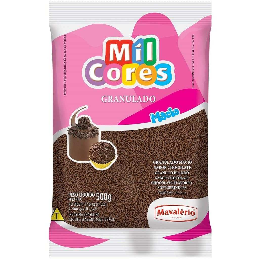 Soft Chocolate Flavored Sprinkles 500g (1.10 lb) - ViaCheff.com